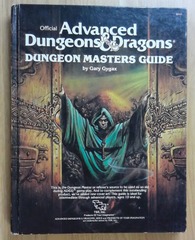 V001: Dungeon Master's Guide: 11th Print: 1988: 1E: READ DESCRIPTION*